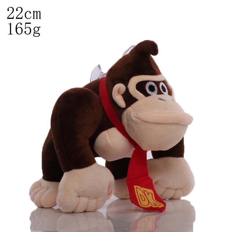 New Donkey Kong Little Kong Plush Toy with Hat As shown