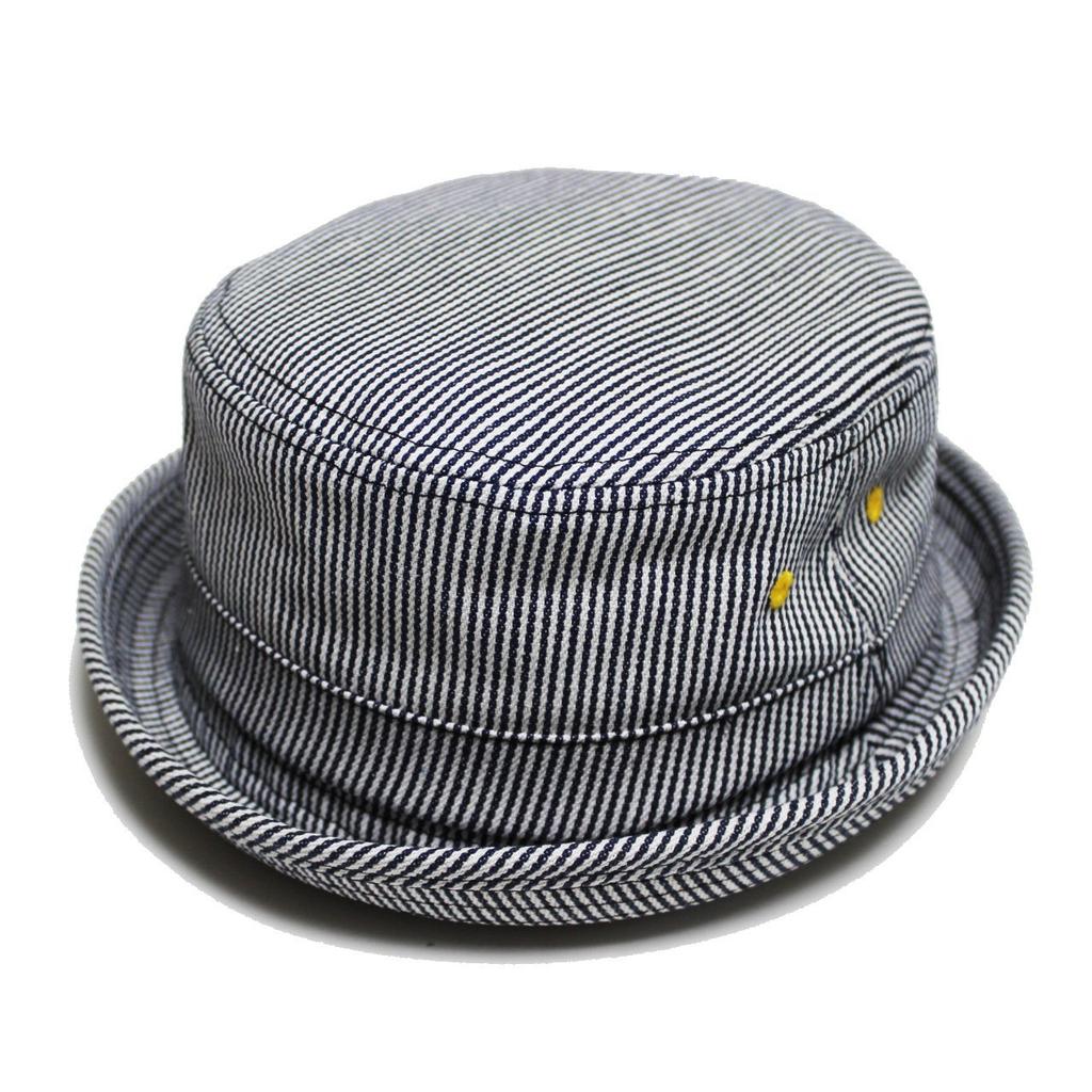 Reuben DENIM PORK PIE HAT Plus Sizes Available (XL/Hickory) -