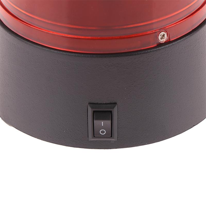 Luz Estroboscópica Led para Coche Intermitente Circular Señal Luz Alimentada por Batería Techo Luz de Policía Lámpara de Advertencia Para Camión de Carga Vehículo Escuela
