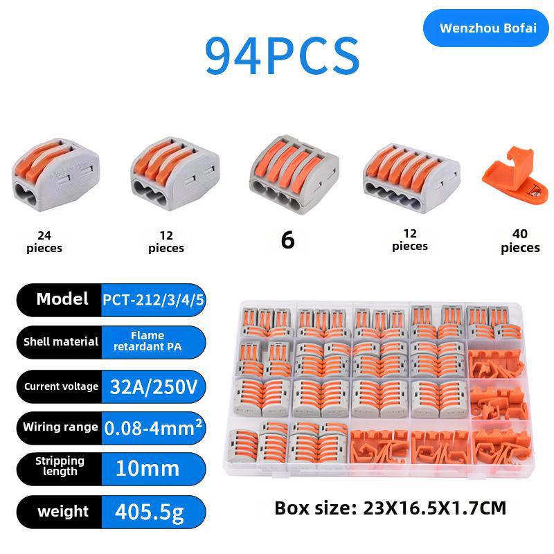 PCT212 Terminal Block Connector Series - Quick Connectors for Special Size Boxes