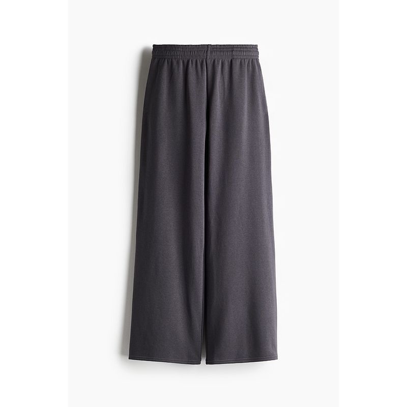 

HM Women s Sweatpants Fall High Waist Casual Loose and Simple Plaid Wide Leg Jogger Pants 1234729