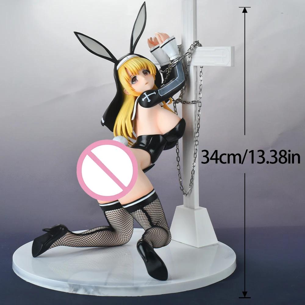 Maxcute Factory Anime Sexy Figures Bunny Hiyori Mikakino PVC Action Figure Native 18 ± for Adult Collection Gift Model Toys