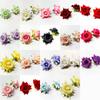 10pcs 3D Dew Drops Artificial Rose DIY Elegant Flower Arrangement  Home Decor
