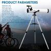 Telescope Large Aperture High Magnification Multifunction 76mm/700mm Monocular Astronomy Telescope with Tripod Finder