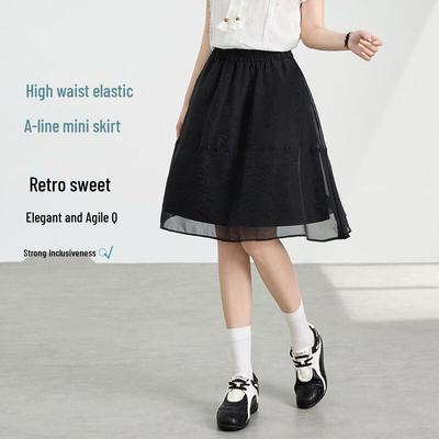 FivePlus Elegant High-Waist A-Line Mini Skirt
