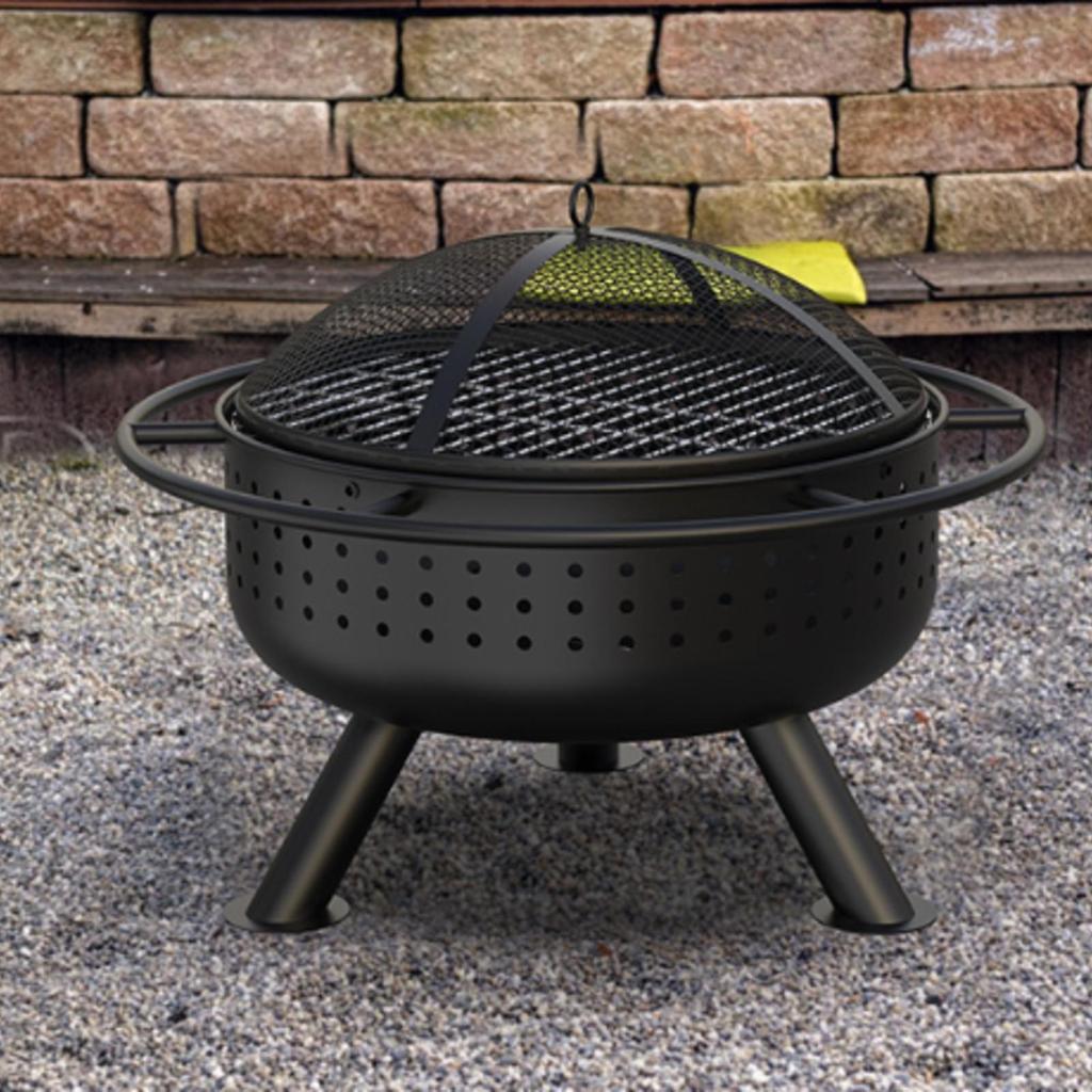 Bio-Mass Fire Bowl Grill Outdoor with Round