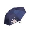 Heaven Flower Qin Miyu Anti-UV Three-Fold Sun & Rain Umbrella
