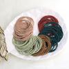 100/300PCS Set Women 5CM Basic Nylon Elastic Hair Bands Ponytail Hair Scrunchie Rubber Bands Headband Hair Accessories Headwear