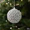 Sequin Christmas Ornament Rhinestone Rhinestone Christmas Ornament Pearl Christmas Ornament Lightweight For Window Display