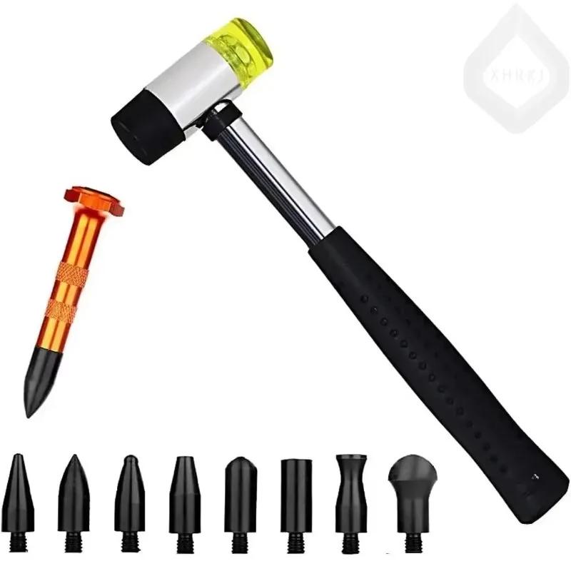 Hot Items Body Unpainted Dent Repair Kit Rea Car Dent Removal Tool Rubber Hammer Striking Tool Hail Dent Removal Tool