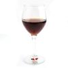1 Set Christmas Wine Glass Decor Charms Party Cup Ring Table Decor Xmas Pendants Metal Ring Decor KTY