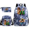 2022 Independent Station Starry Sky 3-piece set ONE PIECE backpack shoulder bag pencil case