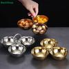 Stainless Steel Serving Bowls with Handle - Stackable Condiment Dishes for Appetizers, Snacks & Dipping Sauces