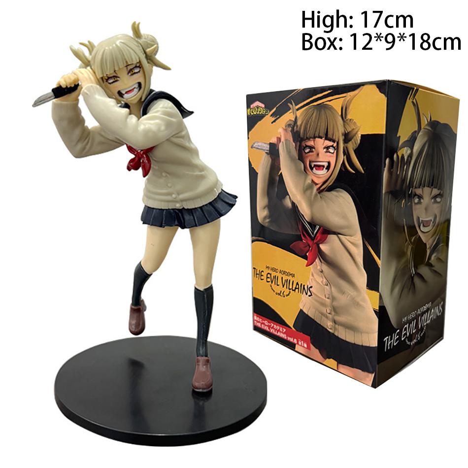 My Hero Academia no Hero Academia Himiko Toga JK PVC Action Figure Age of Heroes Deku Fighter Collectible Model 17cm