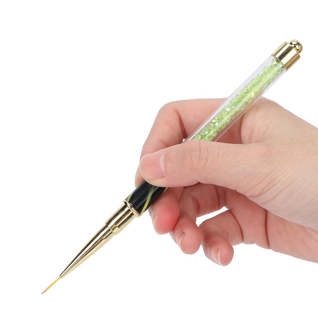 Manicure Liner Pen Nail Rhinestone Picker Dotting Pen Nail Art DIY Decoration Tool for Household