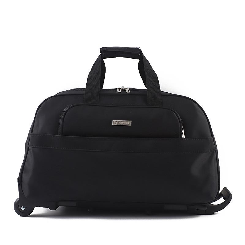 Bag Waterproof Trolley Foldable Travel Large Capacity Lightweight For Shortdistance Journeys Unisex Use