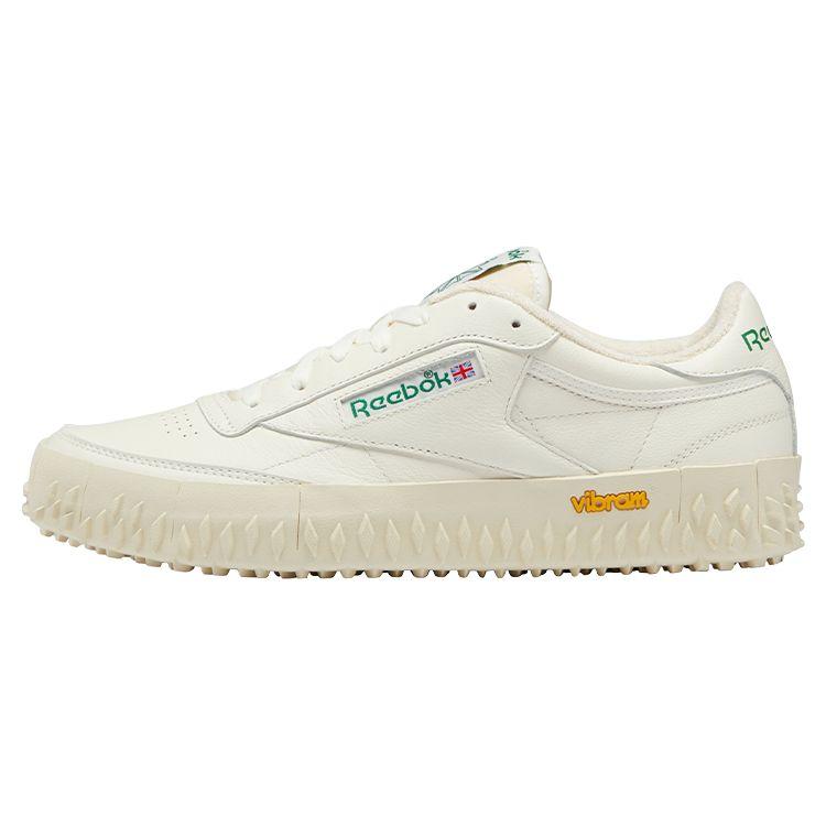 Reebok Club C Vibram Unisex Chalk Glen Green GV6930 EU 40.5