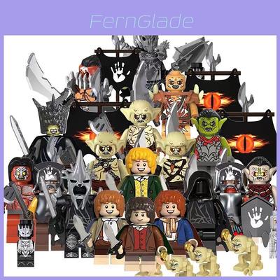 Premium 18 stuks Lord Of The Rings Orks Goblins Sauron Minifiguren Bouwstenen Voor Kinderen En Volwassenen