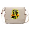 Cobra Kai Anime Crossbody Bag Oxford Cloth Large Capacity Casual Shoulder Students