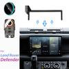 Für Land Rover Defender 90 110 130 2022-2026 Auto-Handyhalter Bildschirm-Fixierklemme Kabelloses Ladegerät Maßgefertigte Handy-Bildschirmbasis