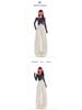 Women's High Waist Retro Plaid Casual Pants - Spring/Summer 2026 Collection