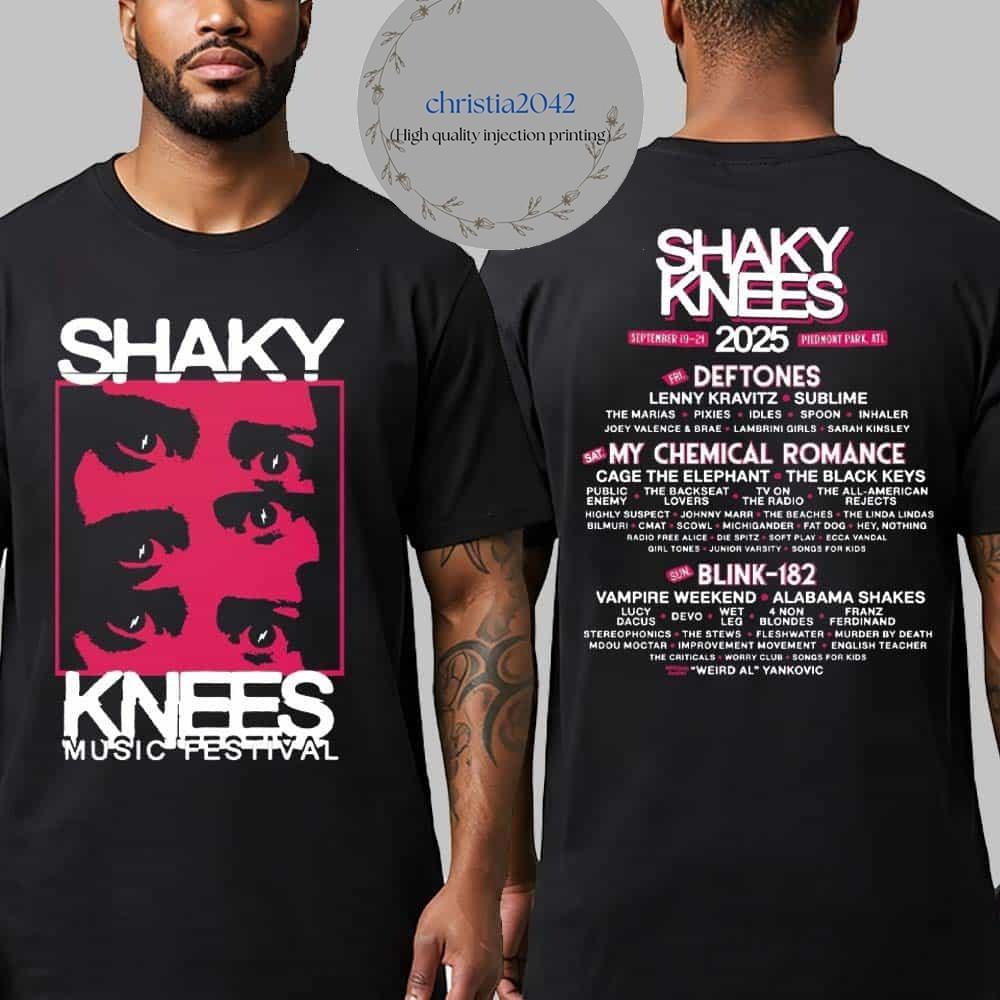 Shaky Knees Music Festiva - Atlanta GA On September 19-21 T-Shirt Unisex T-Shirt M