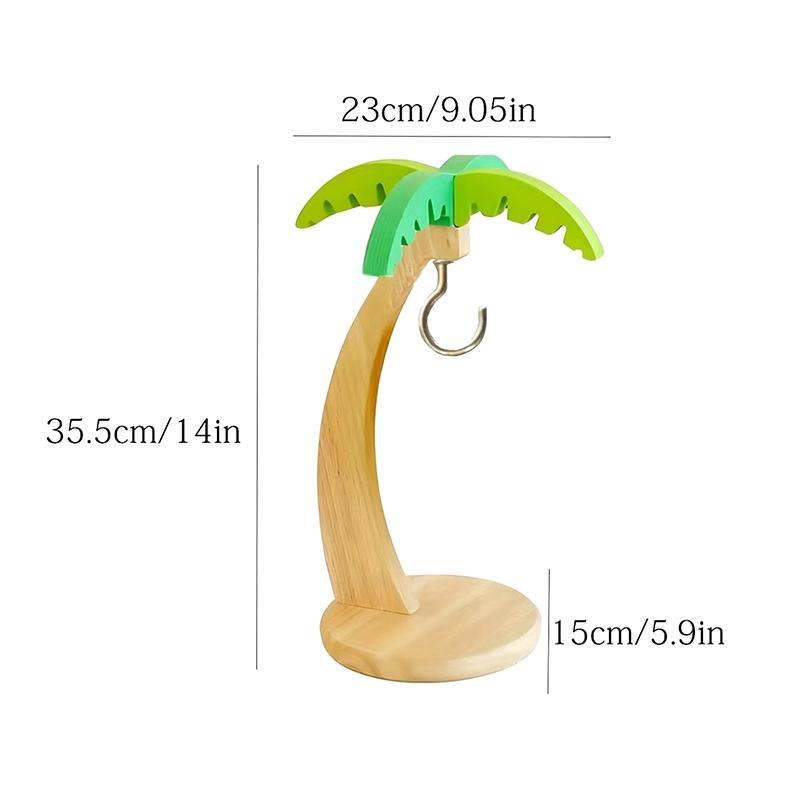 1set Banana Holder Stand, Banana Holder With Durable Stainless Steel Hook, Banana Hanger Stand,Creative Shaped Banana Holder