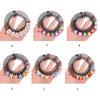 Stretchy Full Circle Comb Plastic Circular Hair Comb Stretchy Headband Holder for Women Girls Comb Hair Clips