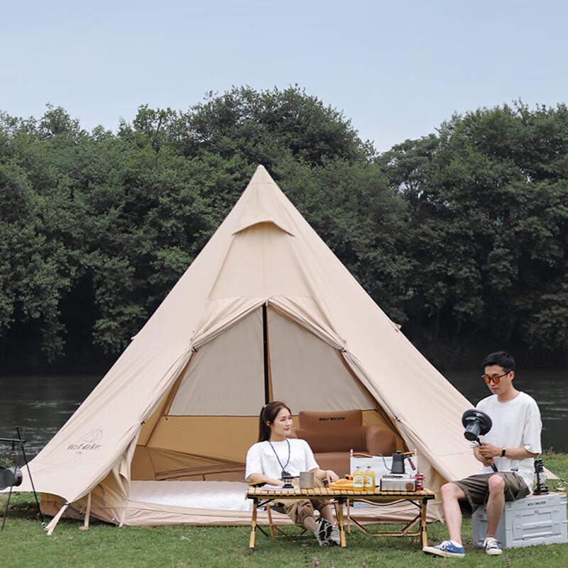 Lang Xing Zhe Cotton Pyramid Camping Tent