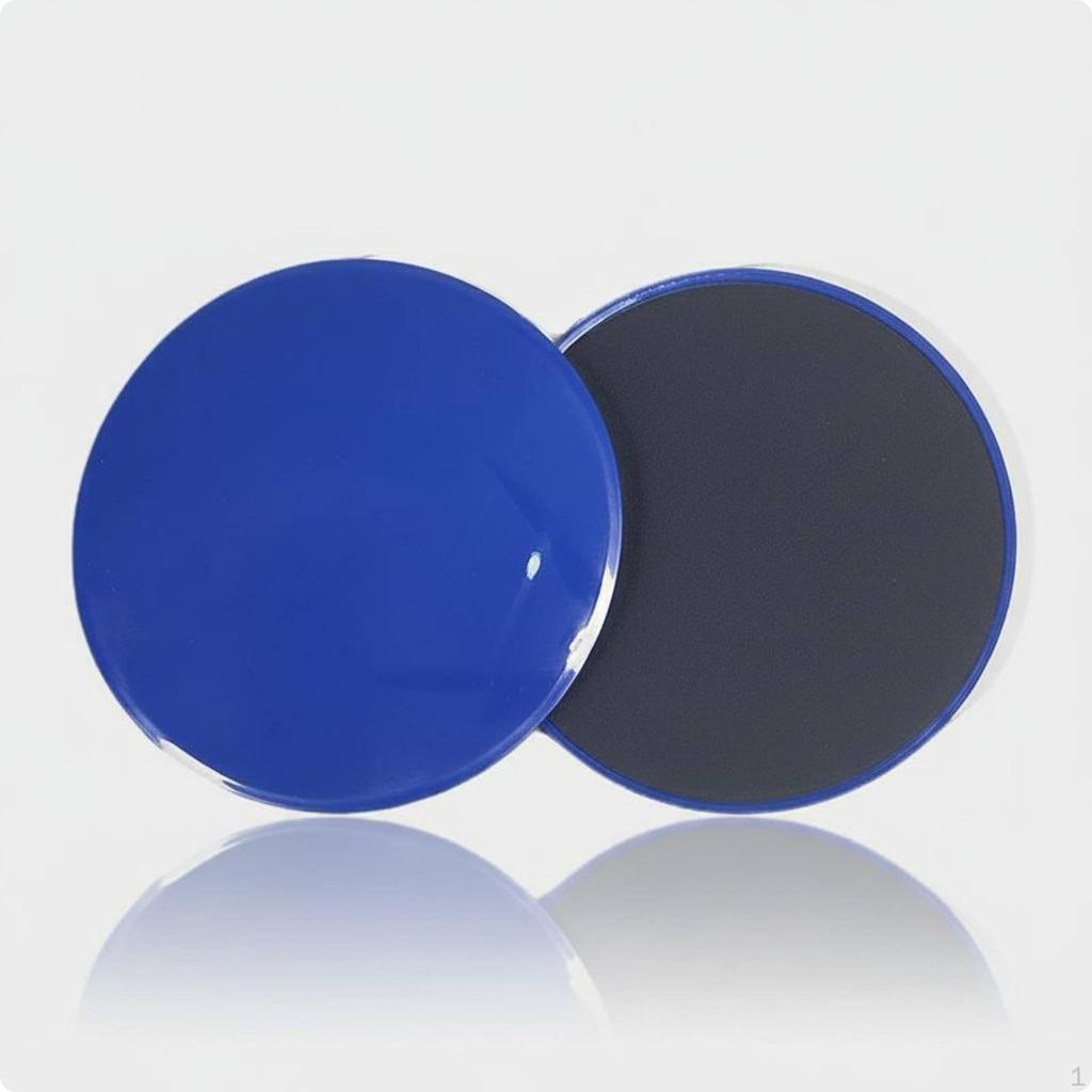 2 Pieces Pilates Sliders LowCore Strengthening Sliding Discs Portable Exercise for Home Gym,