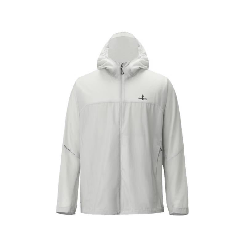 Biyinlefen Men's Lightweight Waterproof Hooded Jacket