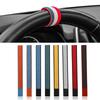 Marcatore Superiore del Volante per Tesla Model Y Model 3 X S Linea Centrale Segnalazione Rossa Accessori Decorativi in Super Suede