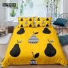 Home Living Luxury 3D Pineapple Bedding Set Fruit Duvet Cover Pillowcase Queen and King EU/US/AU/UK Size Comforter Bedding
