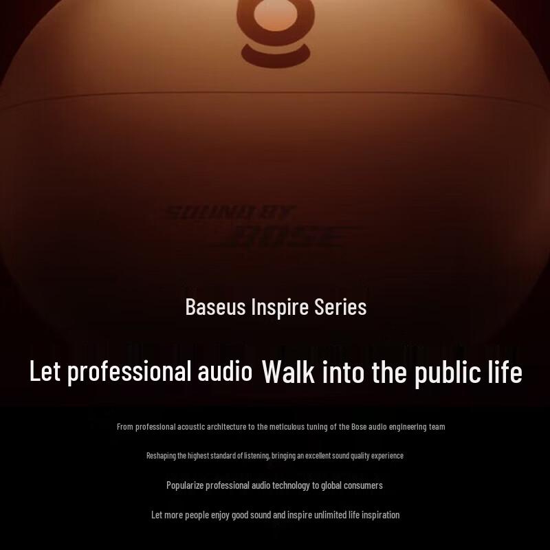 Baseus Inspire XC1 Sound by Bose Open-Ear Clip Bluetooth Headphones