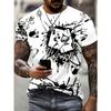 Playing Cards 3D Printing Men's And Women's Fashion T-shirt Plum K Poker Harajuku Streetwear Kids Boys Comfortable T Shirt Tops