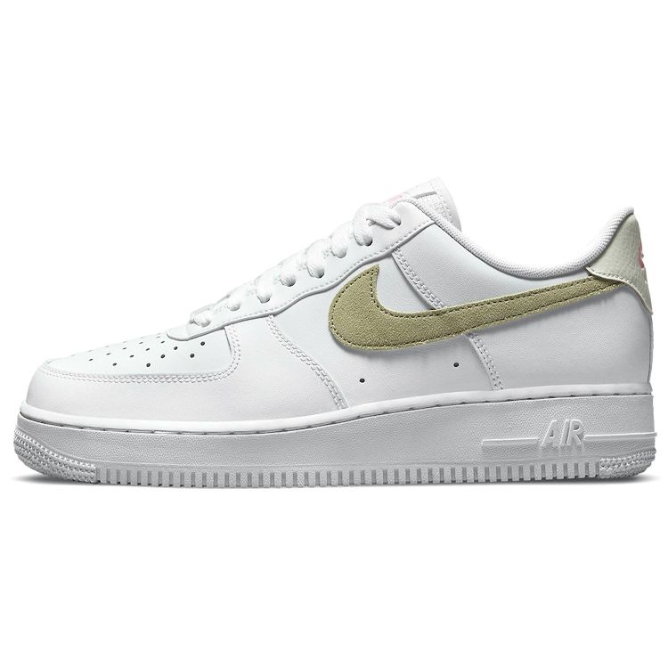 

Мужские кроссовки Nike Air Force 1 07 White Olive Aura Sea-Glass Arctic-Punch DM2876-100