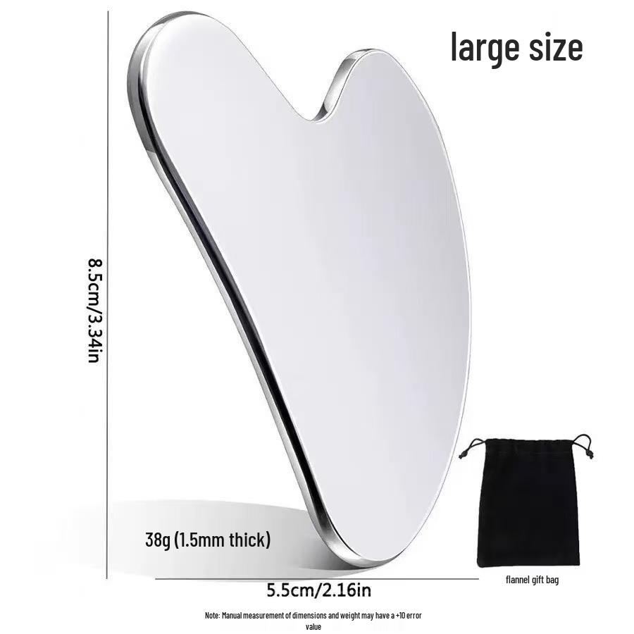 Stainless Steel Gua Sha Board for Full Body Muscle Relaxation and Circulation
