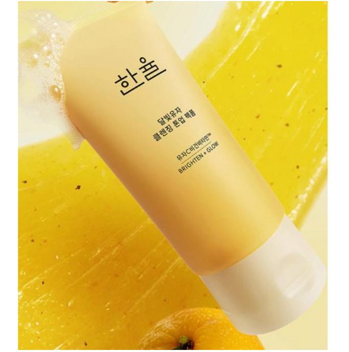 Hanyul Moonlight Yuja Cleansing Tone-Up Pack Foam