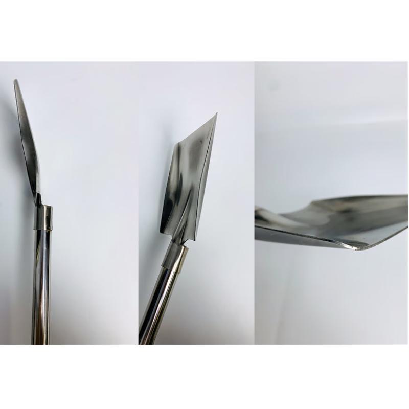 Long Handle 304 Stainless Steel Wok Spatula