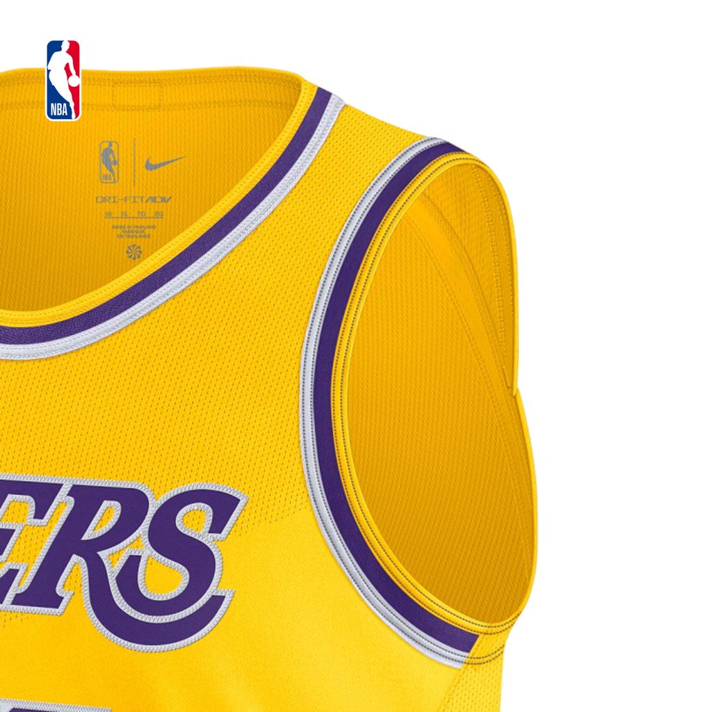Nike NBA Los Angeles Lakers AU Player Edition 77 Luka Doncic Quick-Dry Basketball Jersey Men jersey DM6028-734