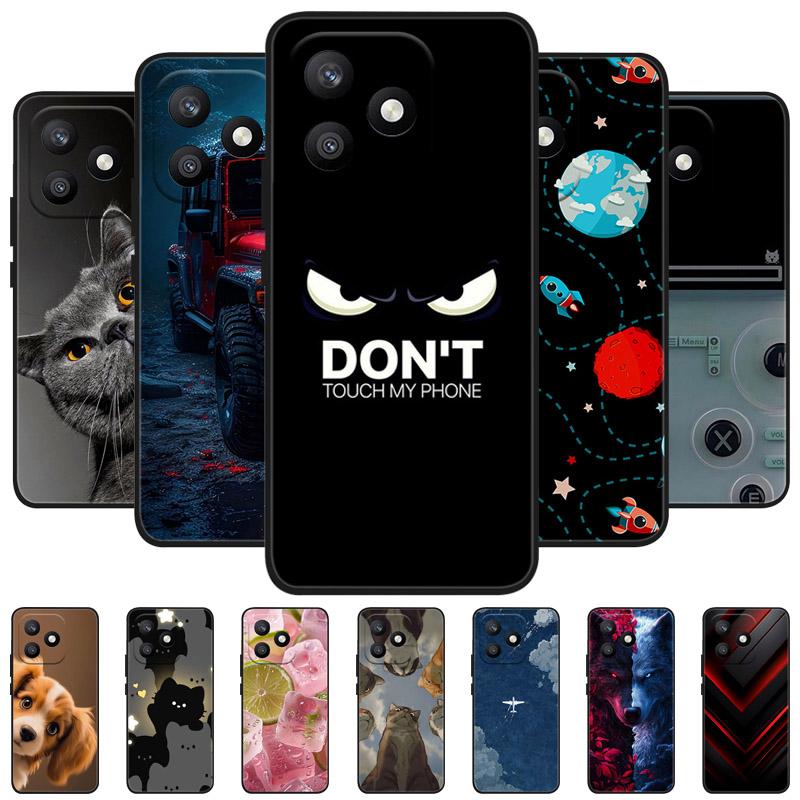 For Honor X8D Case Fashion Animal Painted Silicone Phone Back Cover For Honor X8d 4G 2026 Cases Soft TPU Shockproof Bumper Funda