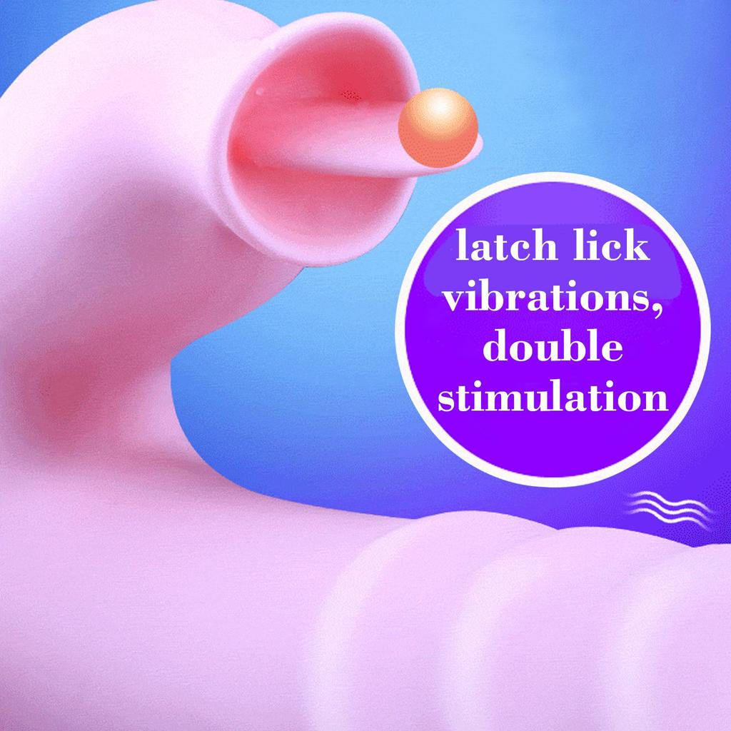 Vibrator Adult Sex Toy Female Vagina Clitoris Nipple G-Spot Stimulator 2 In 1 Dildo Goods for Women Masturbation Massager for 18+
