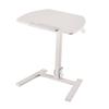 Standing Desk, Adjustable Height Mobile Stand Up Desk with Tilting Desktop, 650 x 480 mm Small Computer Sit Stand Workstation, 15 kg Capacity,