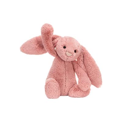 Jellycat Bonnie Rabbit Series Soft Pink Bonnie Rabbit Companion and Comfort Doll Plush Doll 18cm/36cm/31cm Height