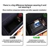 For XPENG G9 2022-2025 Car Armrest Box Storage Wireless Charging Silicone Pad Central Control Storage Interior Accessories