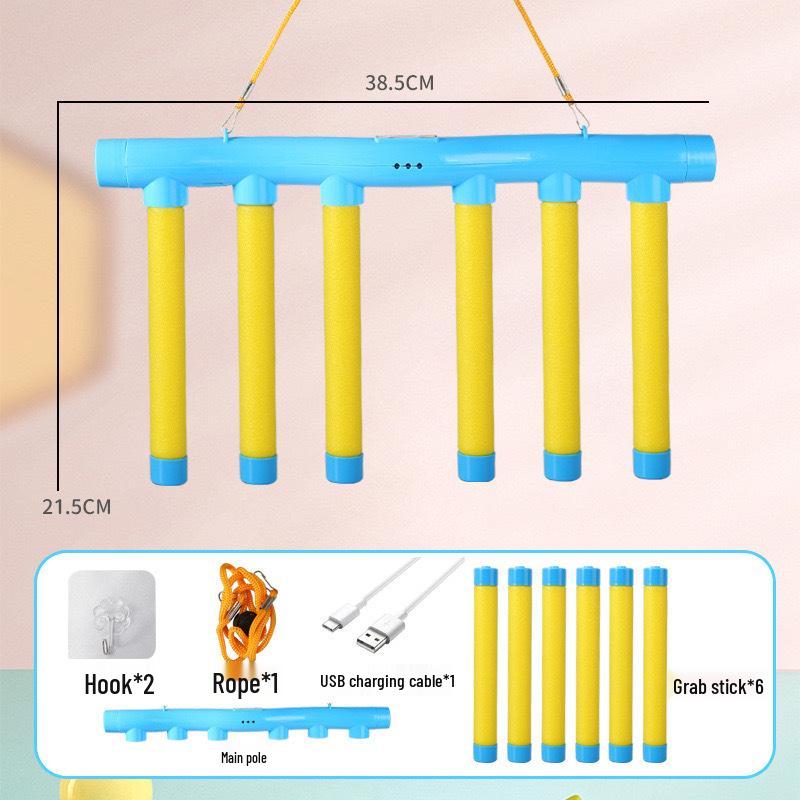 Kids' Hand-Eye Coordination Quick-Response Stick Grab Game