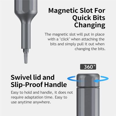 2025 Trend 39 In 1 Precision Screwdriver Set With 38Pc S2 Alloy Steel Magnetic Torx Drill Bits Mini Hand Repair Tool Kit
