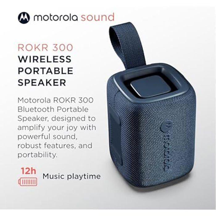 Enceinte Bluetooth - MOTOROLA - ROKR 300 - 7W - IP67 - Autonomie 12h
