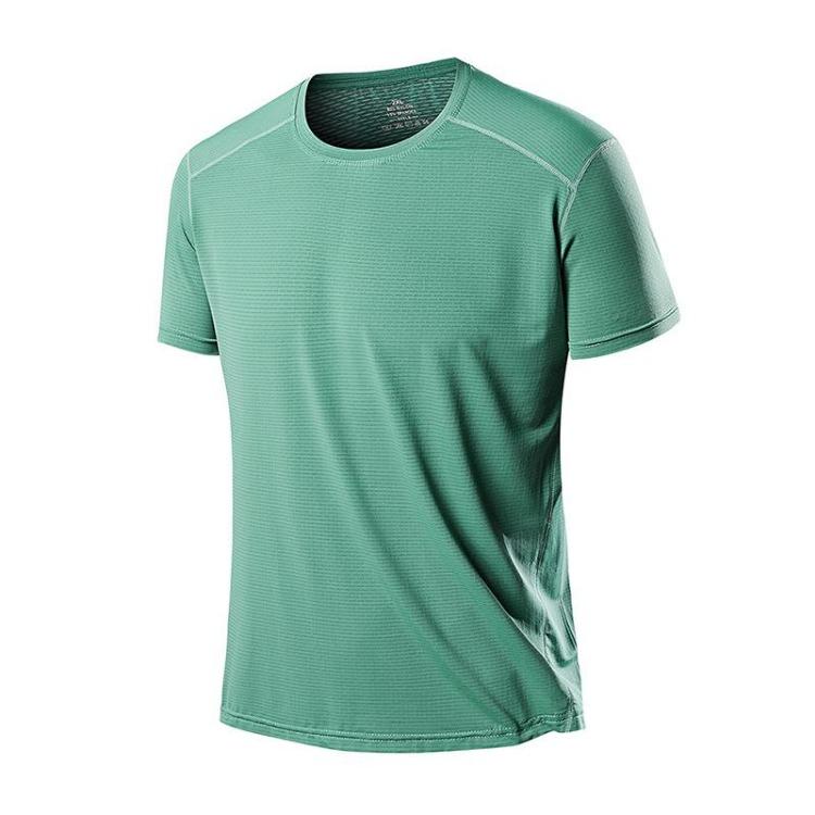 Better And better de Koel Gevoel Mannen IJszijde Sneldrogend T-shirt Wit Effen Kleur Korte Mouw Halve Mouw Top XXXL