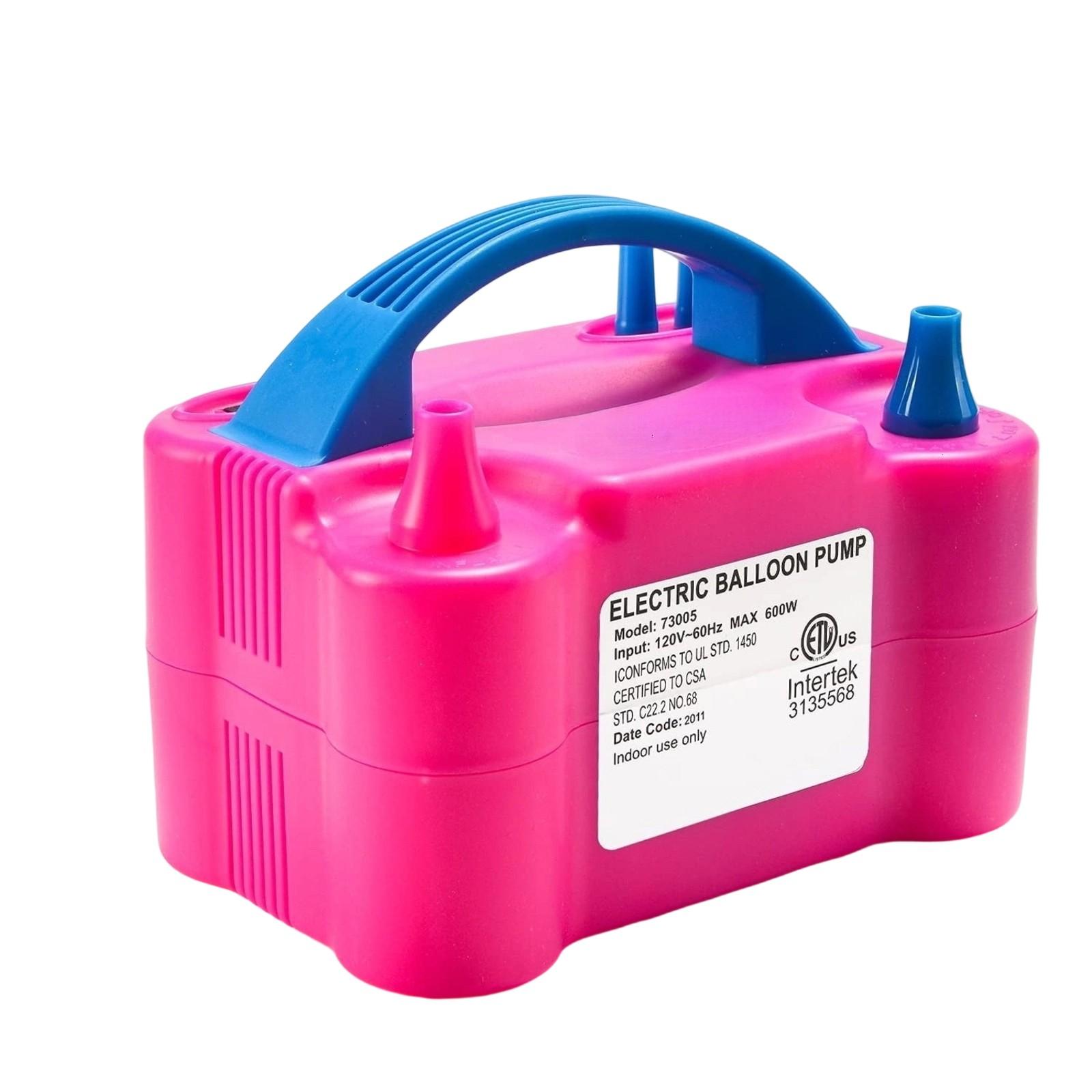 

Портативный электрический двухсопловой электрический нагнетатель воздуха для украшения вечеринки One Size